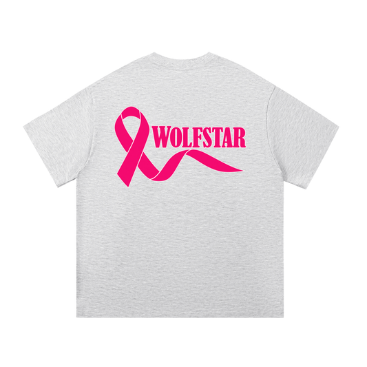 Breast Cancer Awareness/ Wolfstar Tee (100%Cotton) Very good quality
