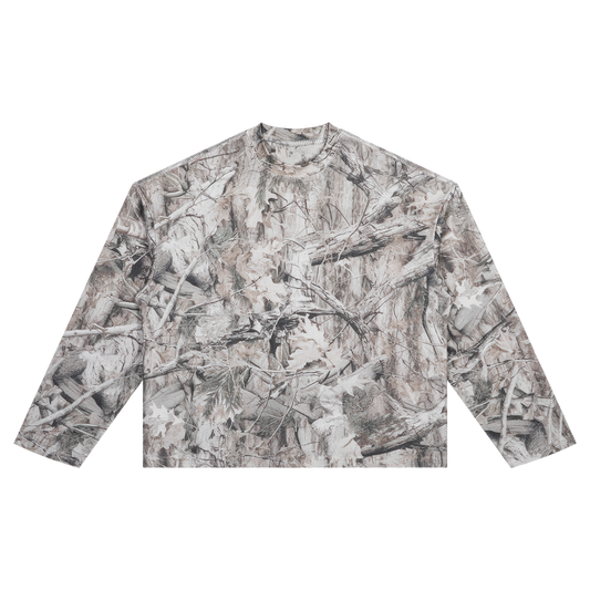 Camo Waffle Long Sleeve Pump Cover